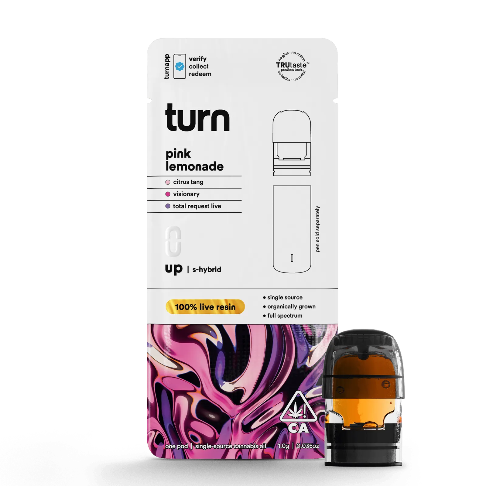 turn | Pink Lemonade | Live Resin Pod | 1g