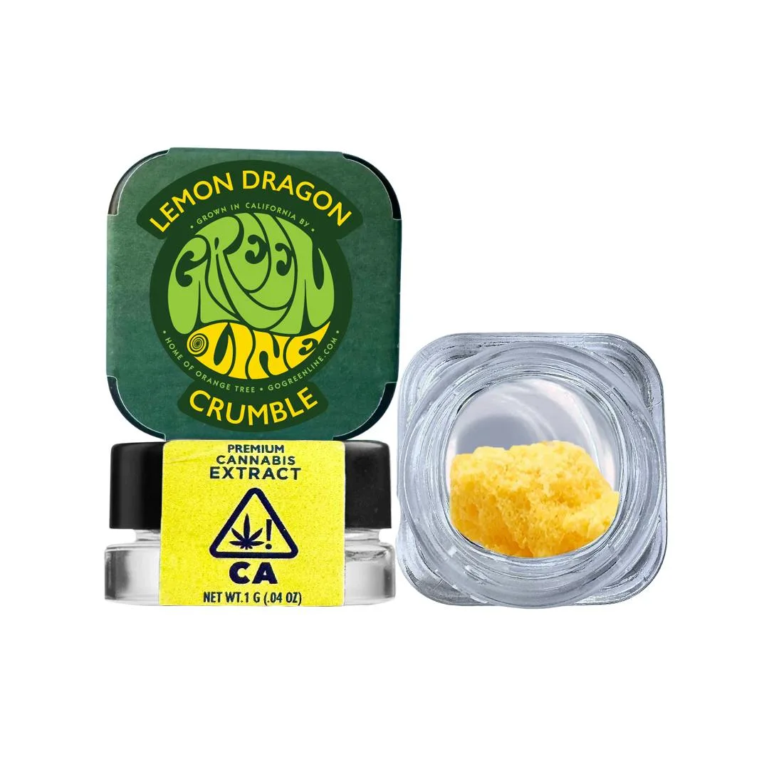 Lemon Dragon - Crumble - Extract - Hybrid - 1g