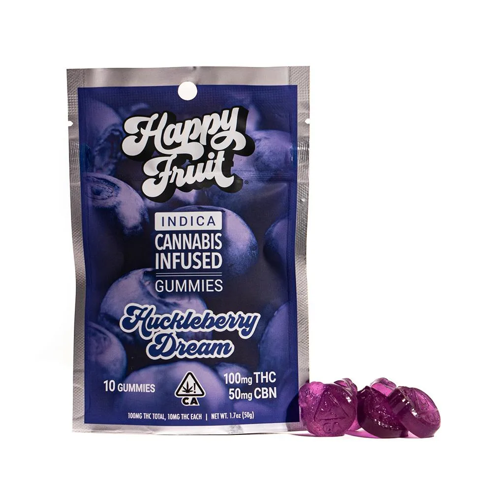 Huckleberry Dream Gummies - 100mg THC + 50mg CBN