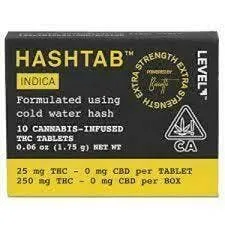 Capsule - Hash-Tab - 10pk Indica - 250mg - SRE
