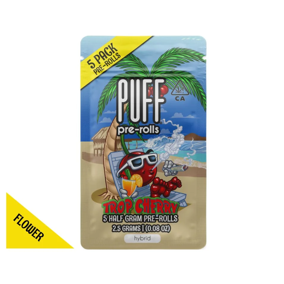 Trop Cherry Pre-Rolls 5pk - 2.5g