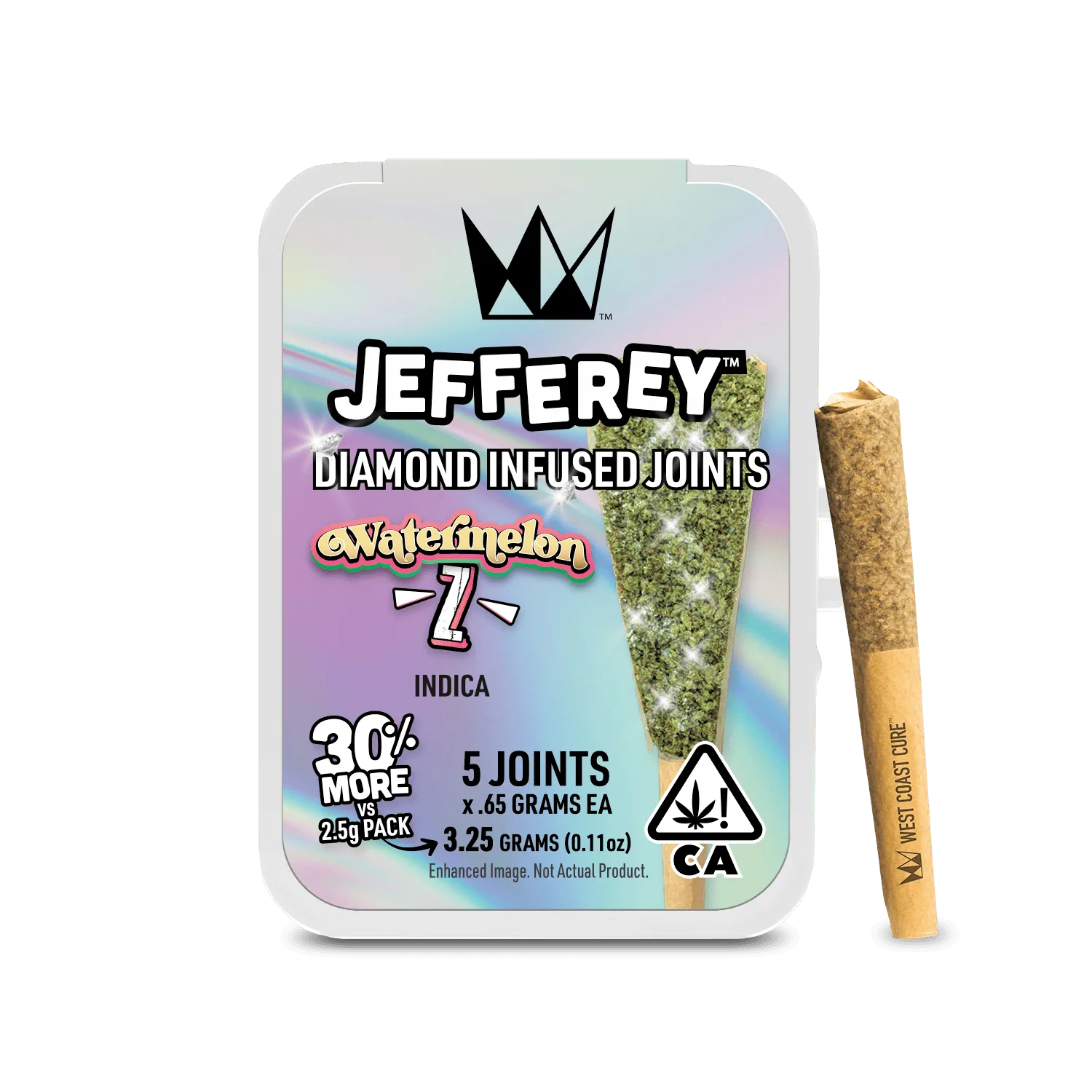 Watermelon Z - Jefferey Infused Joint .65g 5 Pack
