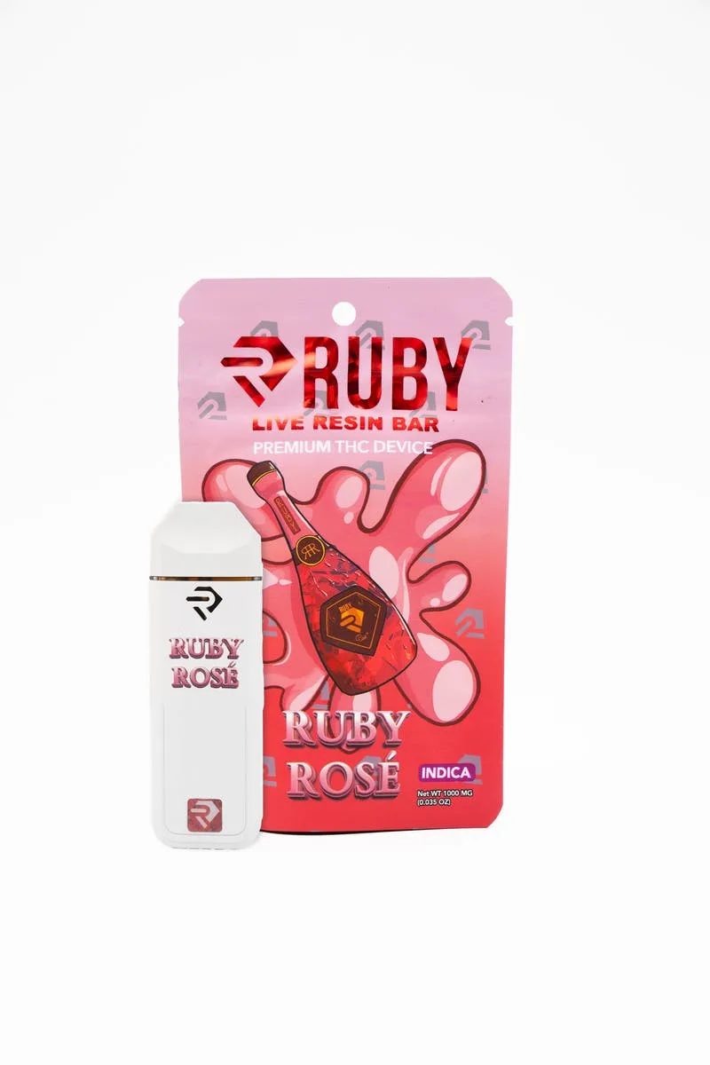RUBY Ruby Rosé Live Resin All In One 1000mg