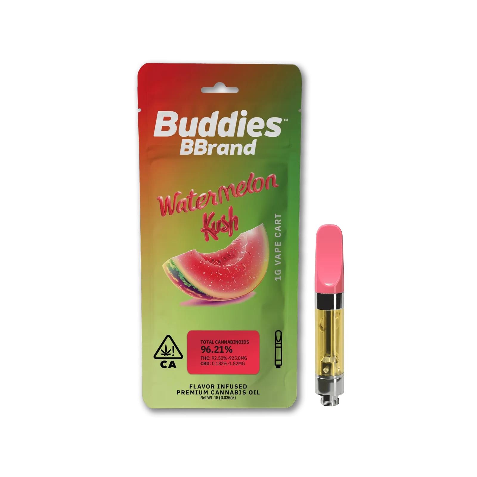 BBrand | 1g Vape Cartridge | Watermelon Kush