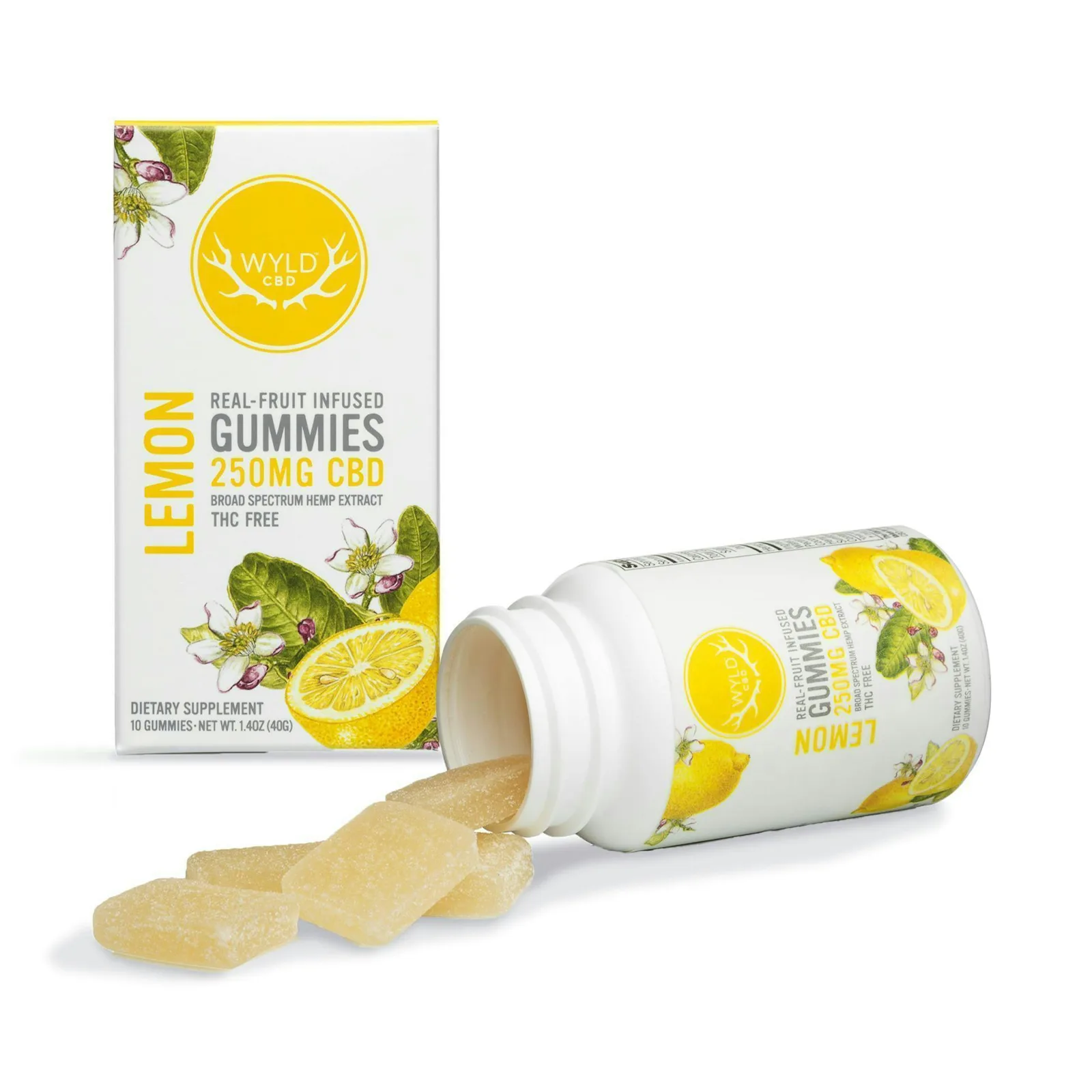 Lemon CBD Gummies | 10-Pack