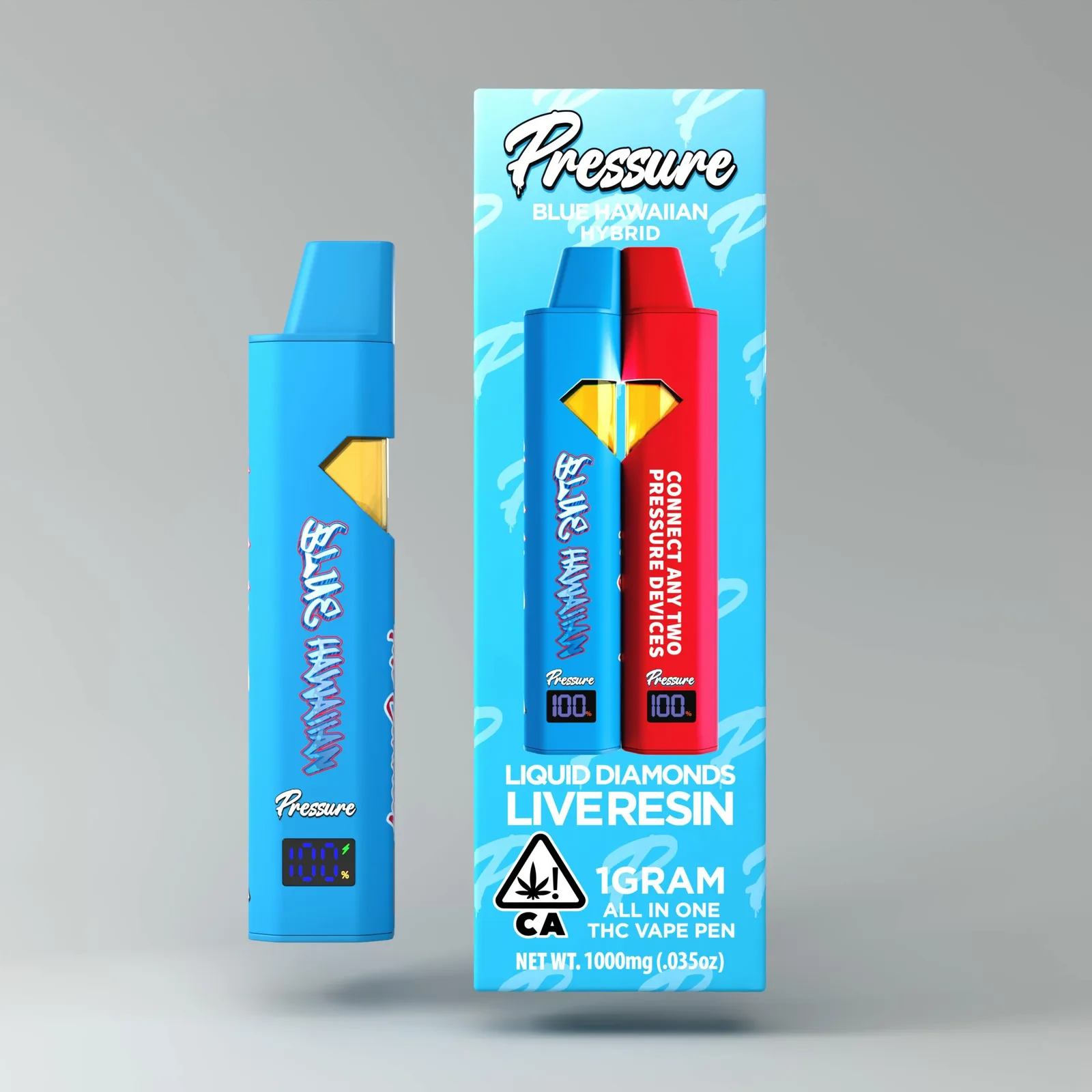 Pressure Extracts | Blue Hawaiian | All In One | 1G