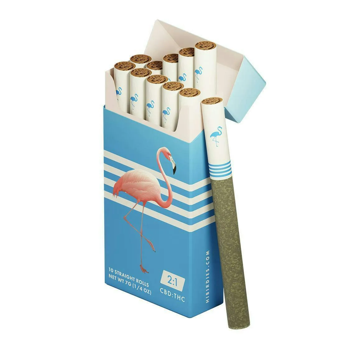 Birdies | Light 2:1 CBD:THC | Joint | 0.7g each | 10pk