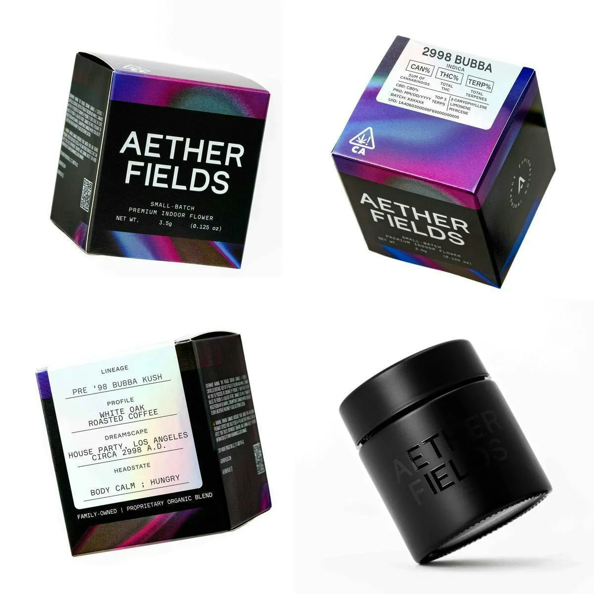 Aether Fields | 2998 Bubba | Big Buds | 3.5g