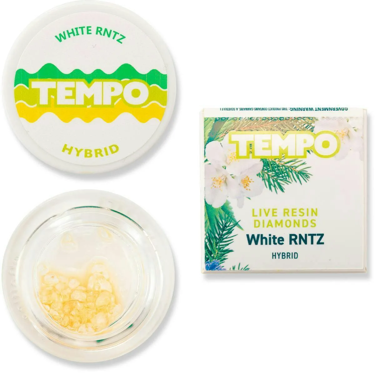Tempo | White RNTZ | Live Resin Diamonds | 1g