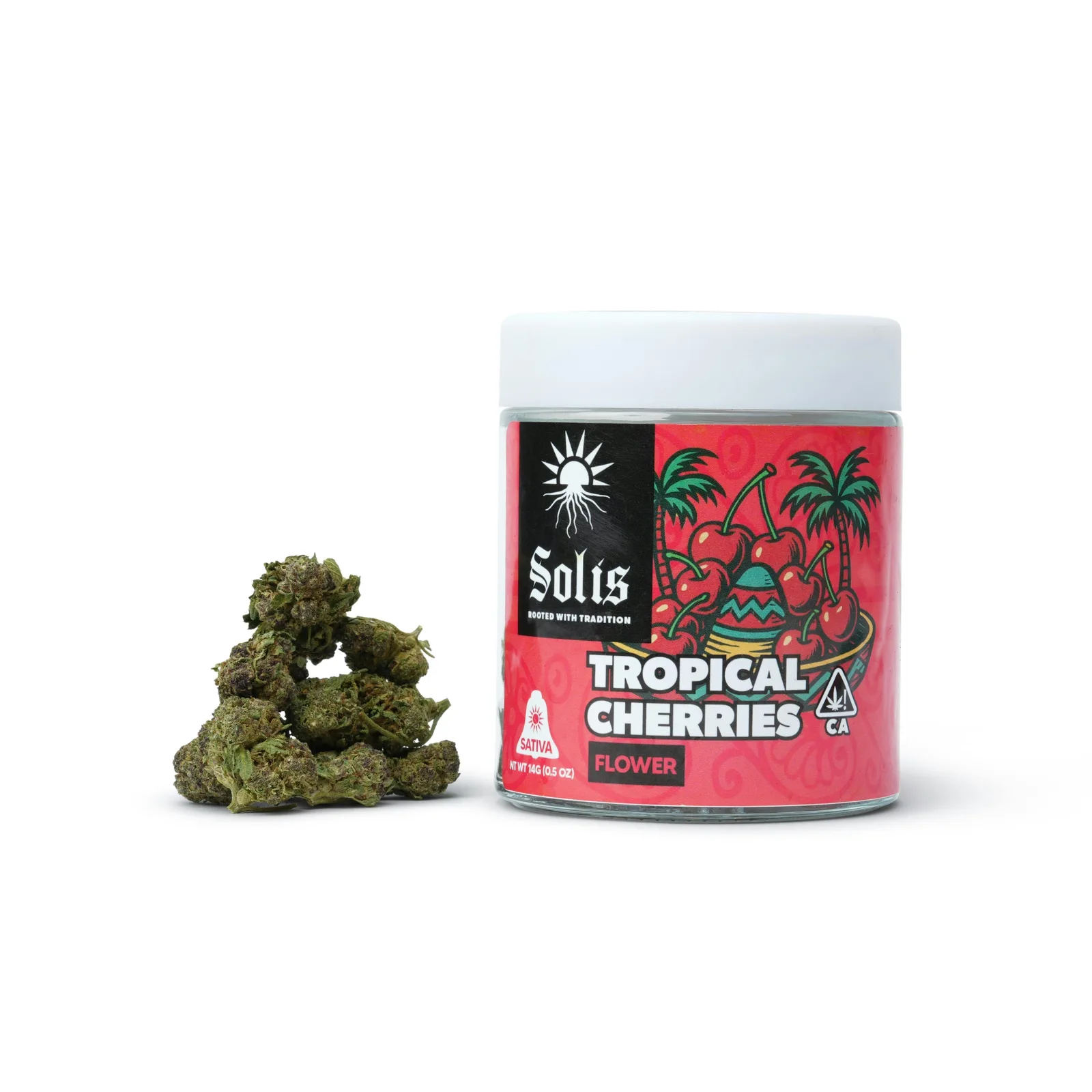 Tropical Cherries | Jarred Flower (14g) | Sativa