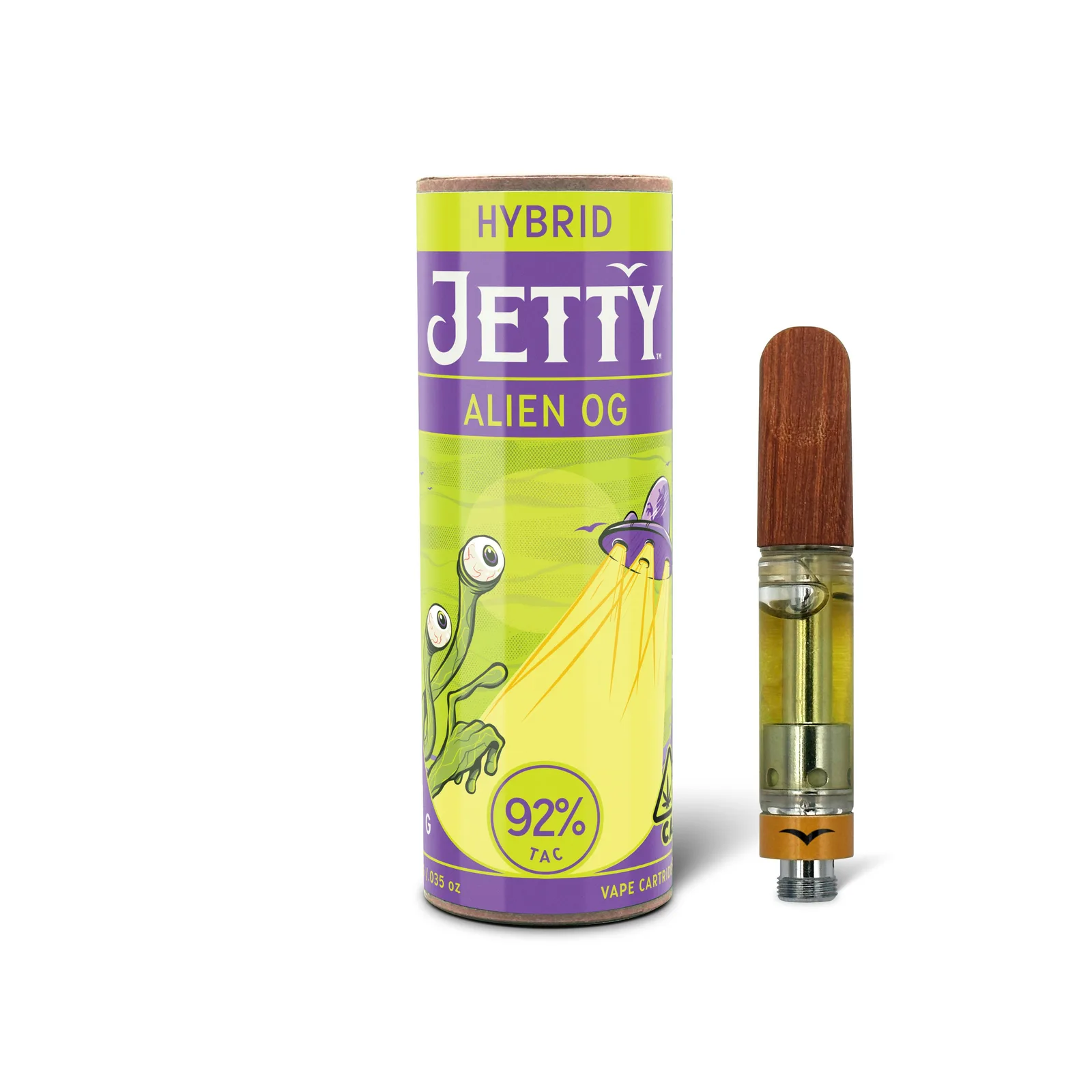 Jetty Cartridge High THC 1g Alien OG