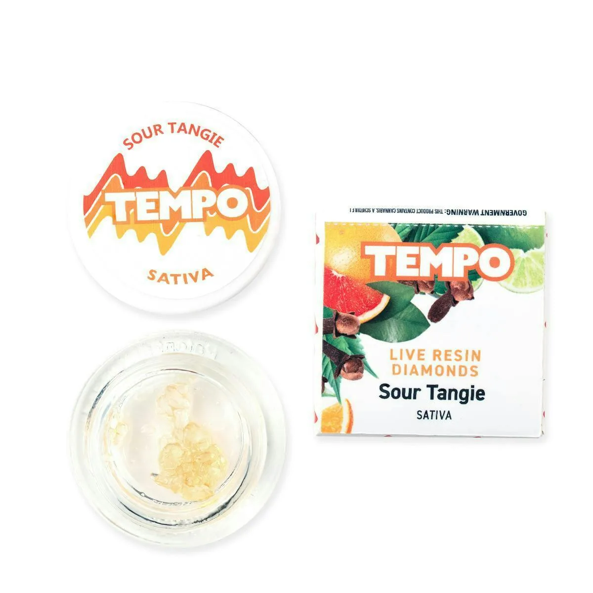 Tempo | Sour Tangie | Live Resin Diamonds | 1g