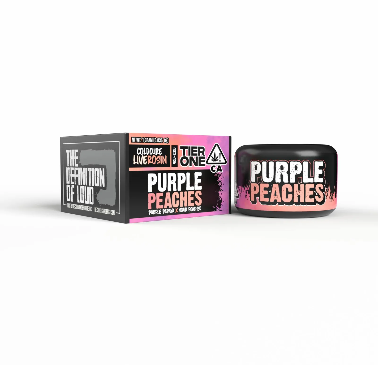 Purple Peaches - Cold Cure Rosin (1g)