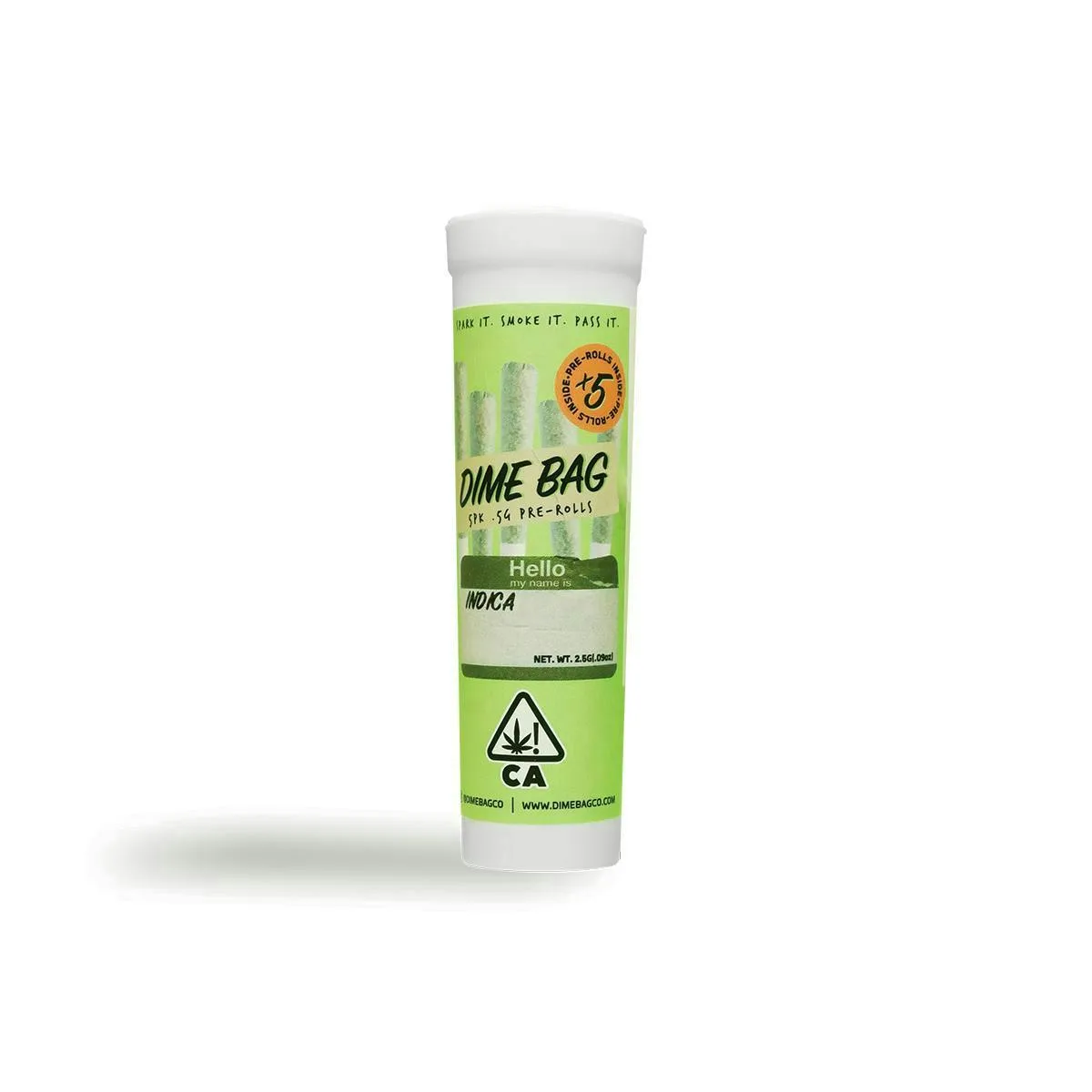Dime Bag | Peanut Butter Mintz | Joints | 5pk 2.5g