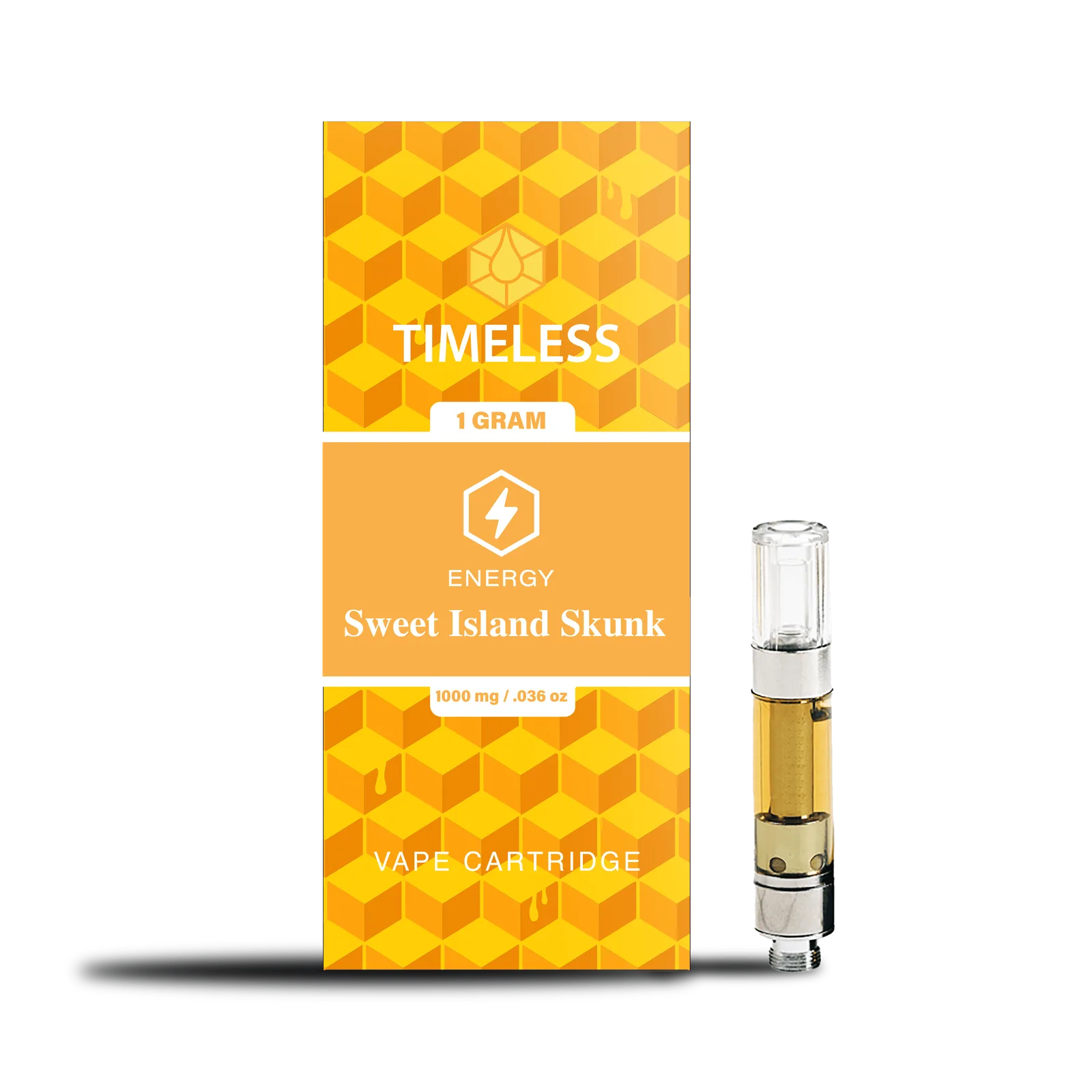 Timeless Sweet Island Skunk 1000mg Vape Cartridge (Energy)