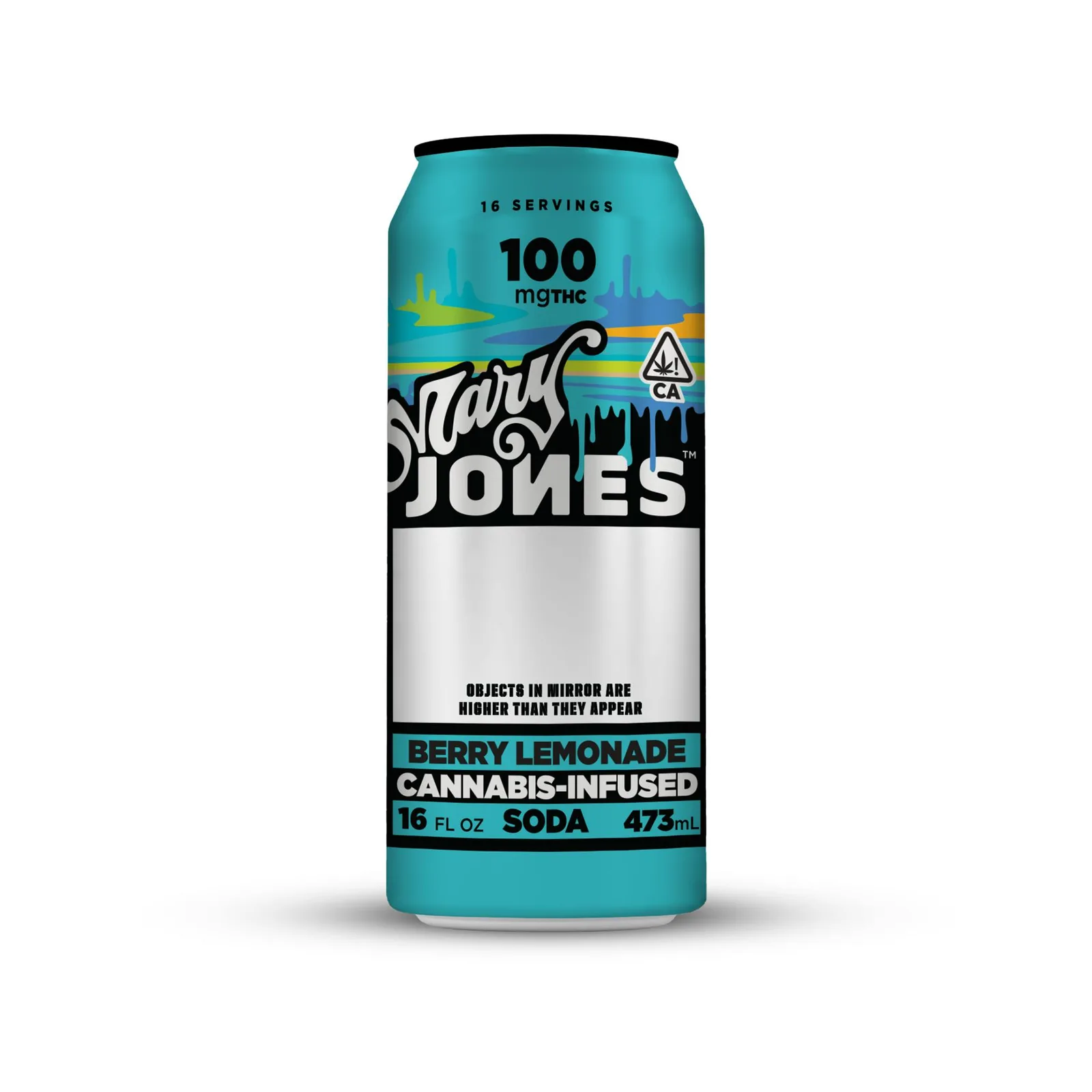 100mg Berry Lemonade Soda