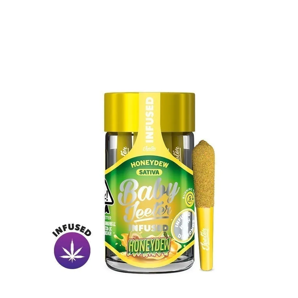 Jeeter | Honeydew | Baby Infused Minis | 0.5g each | 5pk
