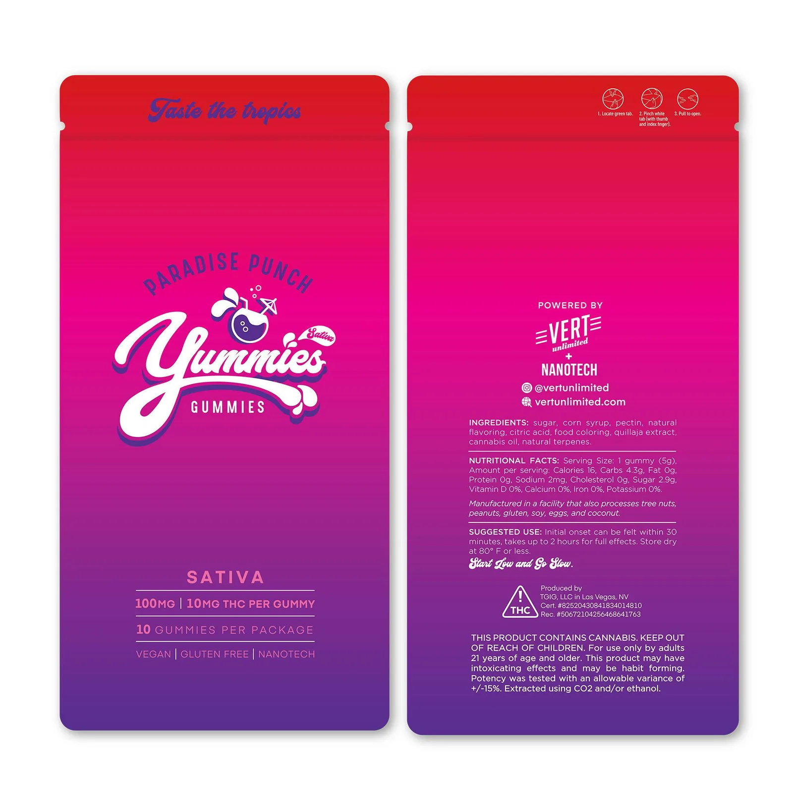 Gummies - Paradise Punch (S)