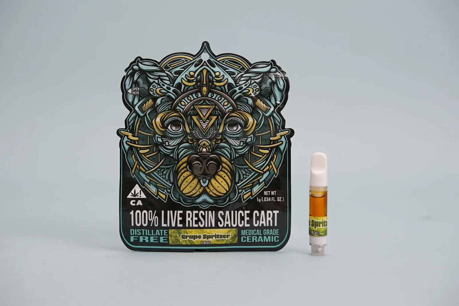 BEAR Labs - Grape Spritzer - 510 Threaded - Cartridge