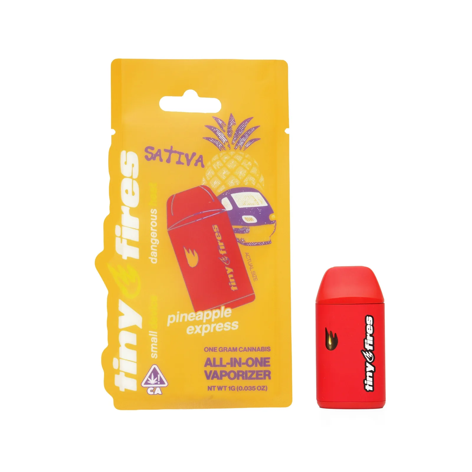 Pineapple Express - 1g All-In-One Vape | Tiny Fires