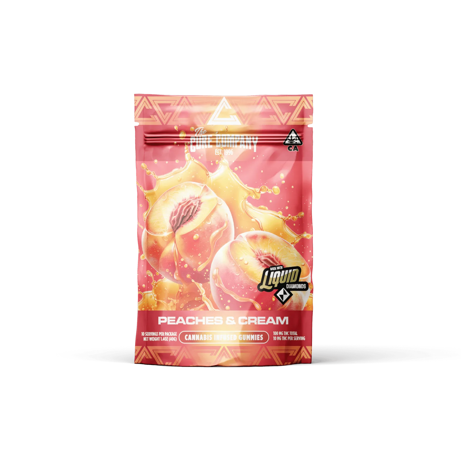 The Cure Company Edible - Peaches & Cream 100mg