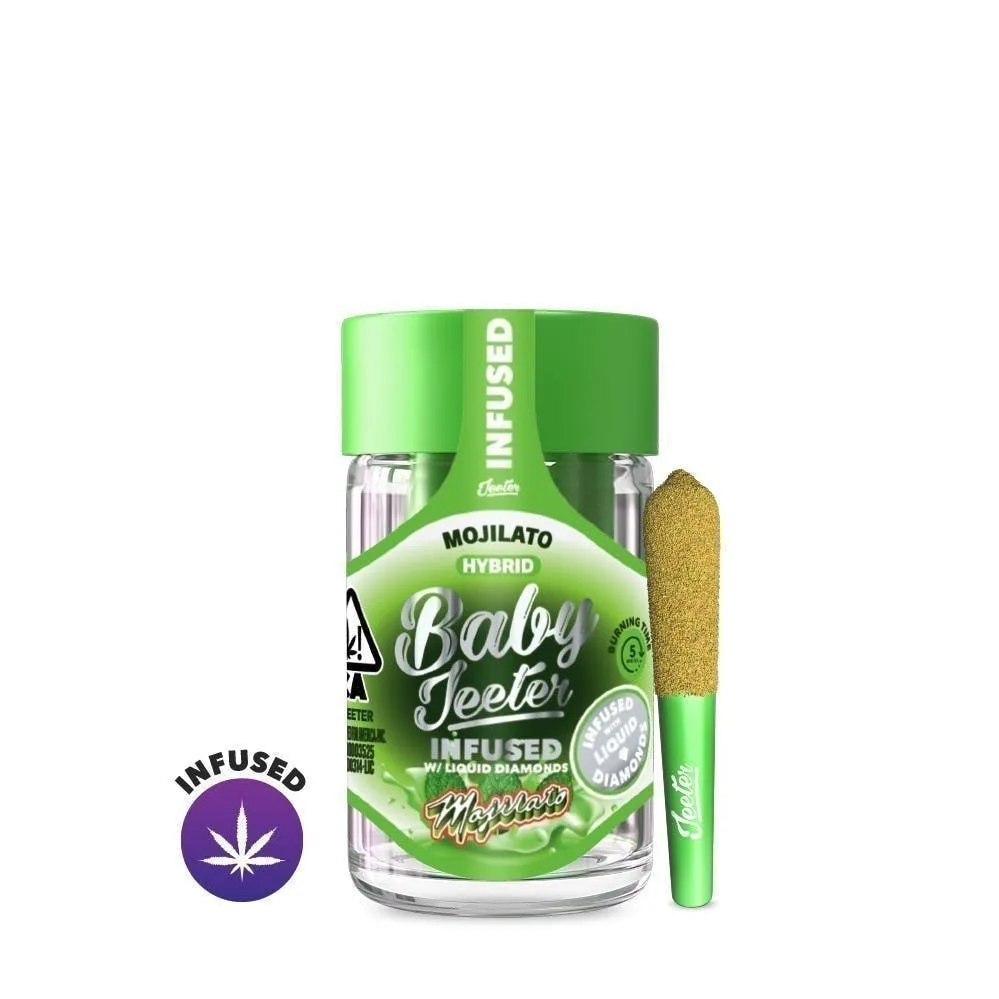 Jeeter | Mojilato | Baby Infused Minis | 0.5g each | 5pk