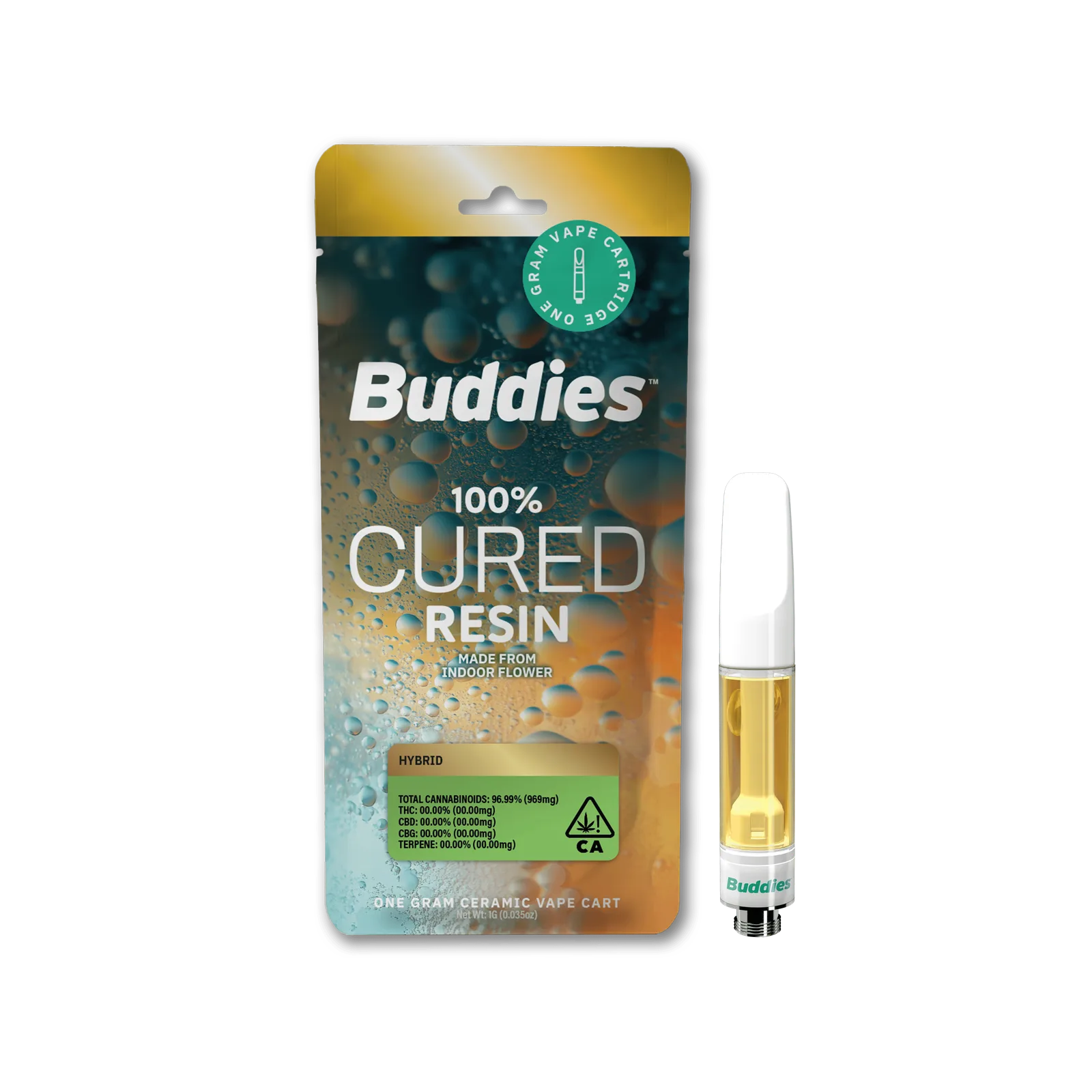 Cured Resin | 1g Vape Cartridge | Crossbow (H)
