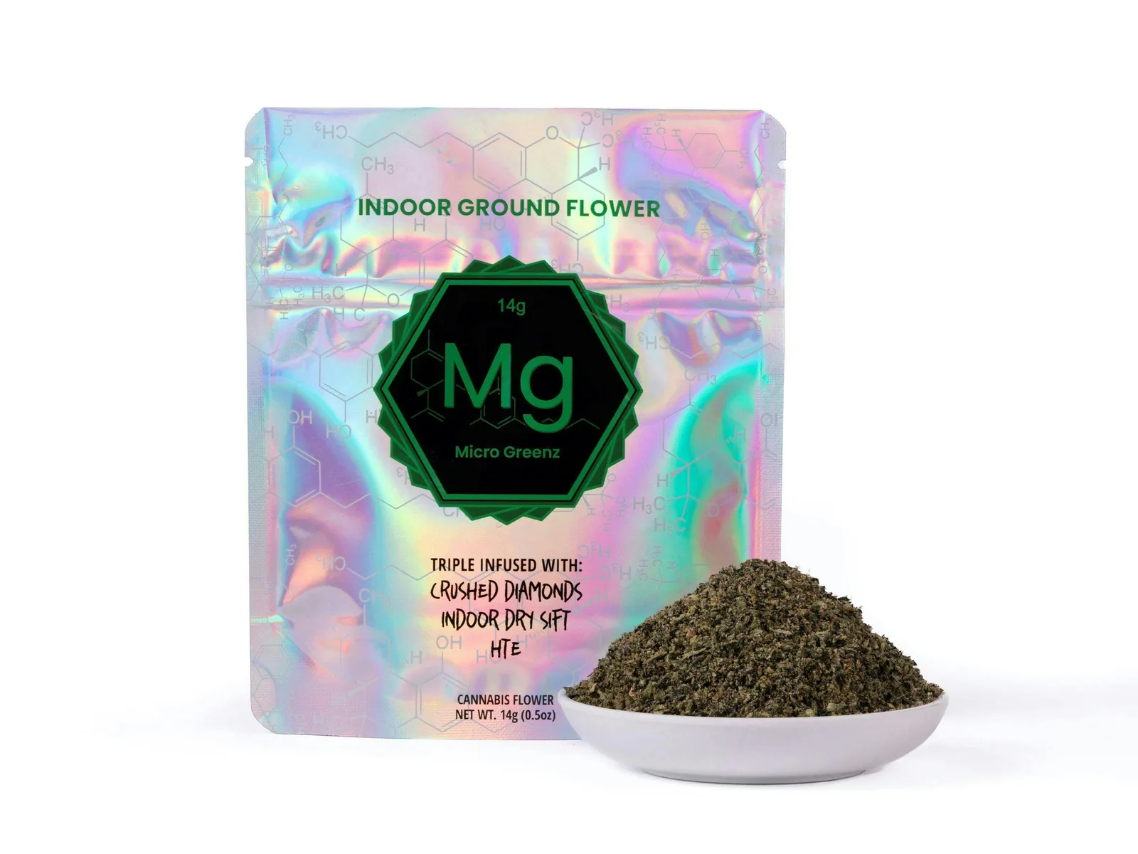 Micro Greenz | Whz x Platinum Zkittlez | Indoor Infused Flower | 14g