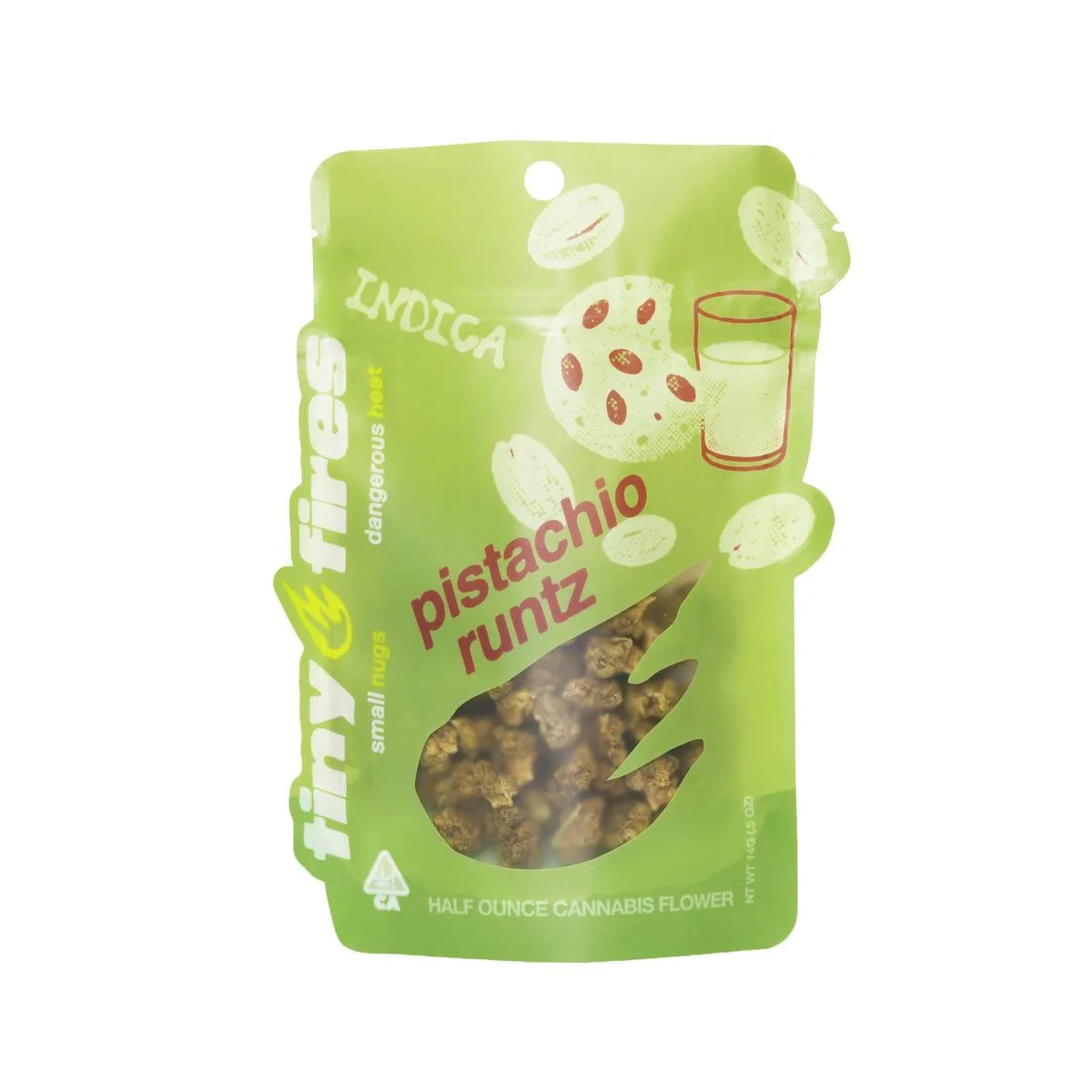 Pistachio Runtz - 1/2 oz Indica Flower | Tiny Fires
