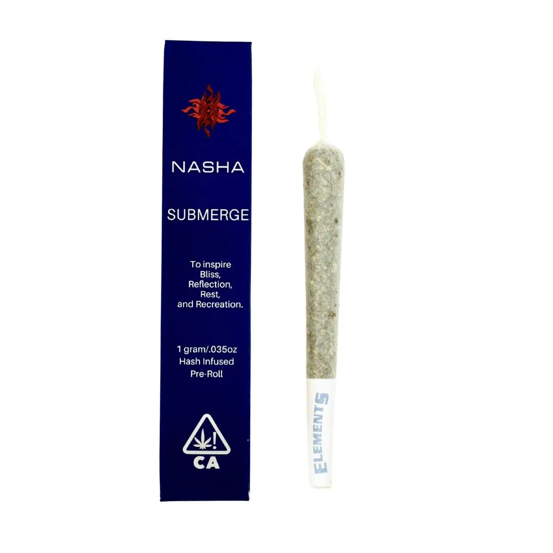 Submerge 1 gram Preroll - Egyptian Gold x GMOoz