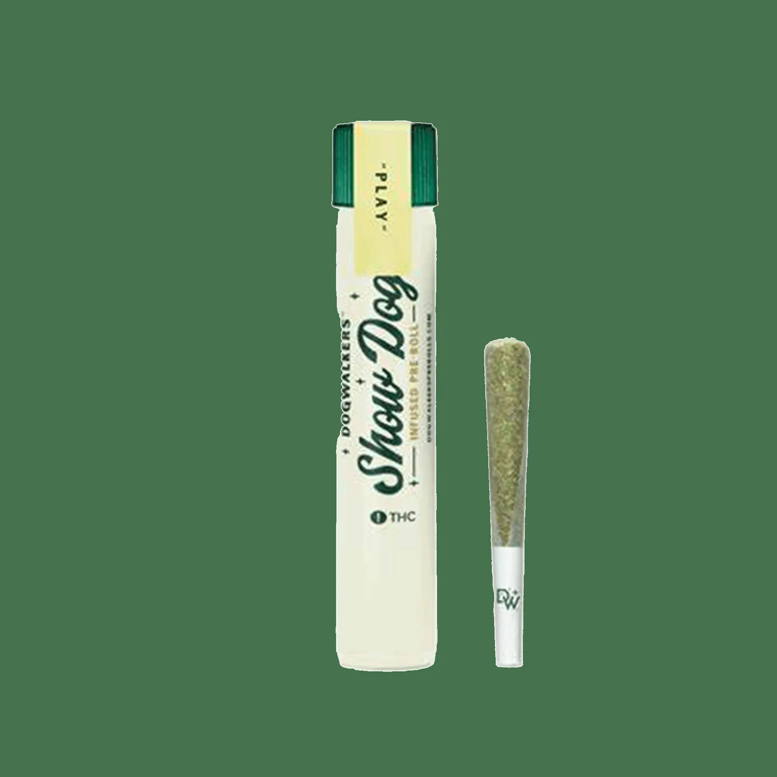 DOGWALKERS - SHOW DOG - TAHOE ALIEN x BABY YODA INFUSED PRE-ROLL - 1g