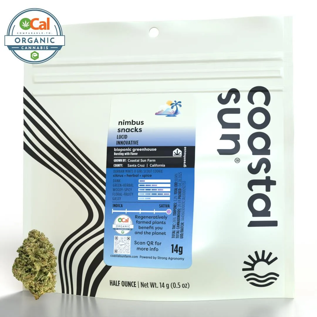 Nimbus Snacks Greenhouse Flower 14g