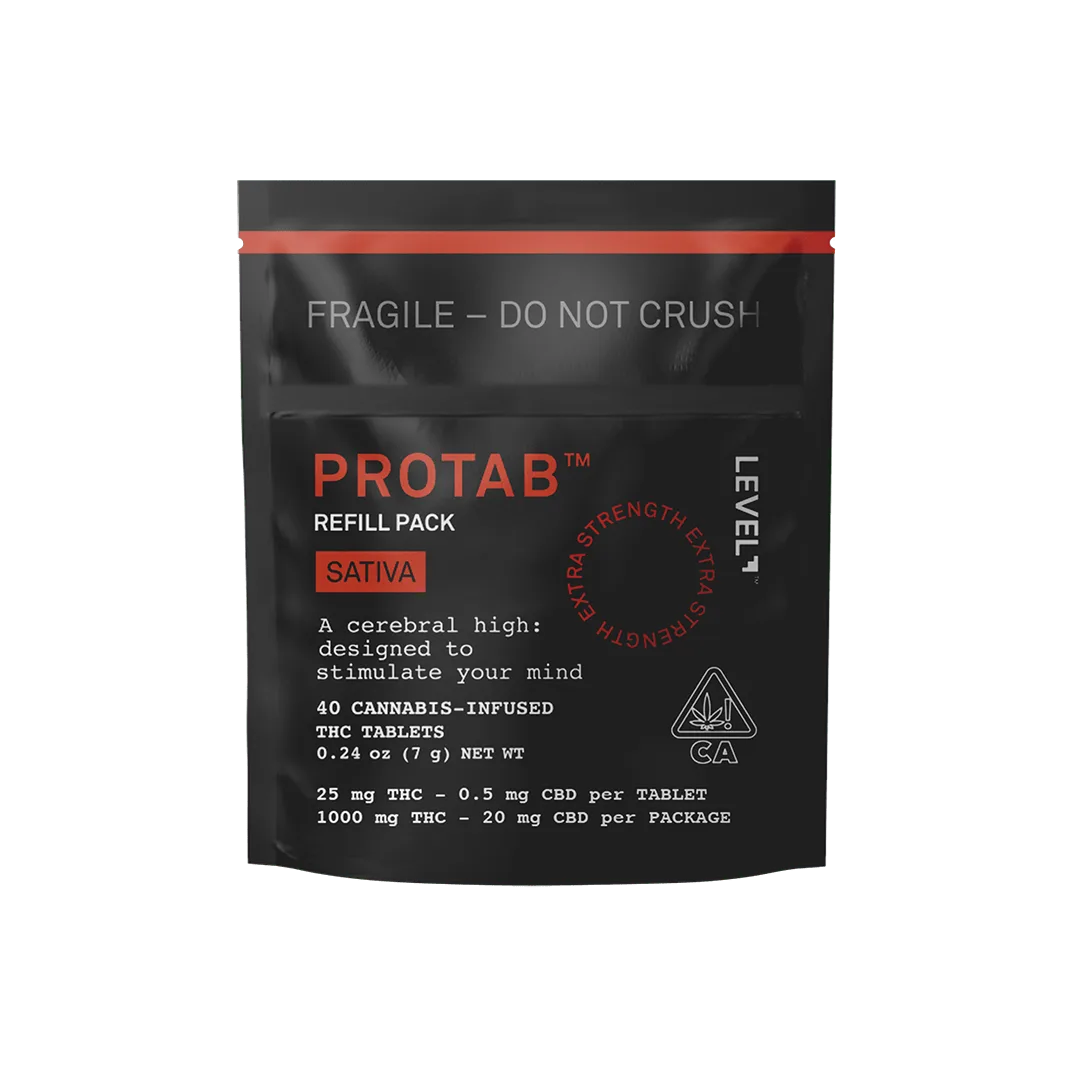Sativa PROTAB Refill Pack 1000mg 40pk - CA