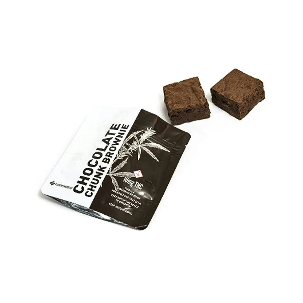 Double Chocolate Chunk Brownies 100mg