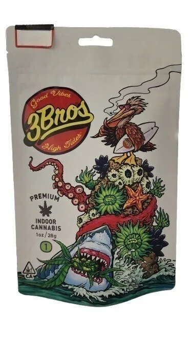 3 Bros | Indoor Flower | 28g | Citrus Mintz | Sativa