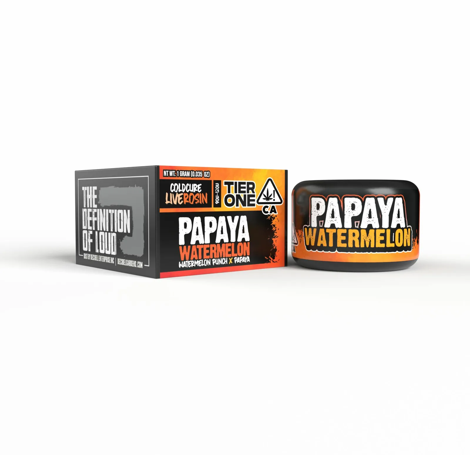 Papaya Watermelon - Cold Cure Rosin (1g)