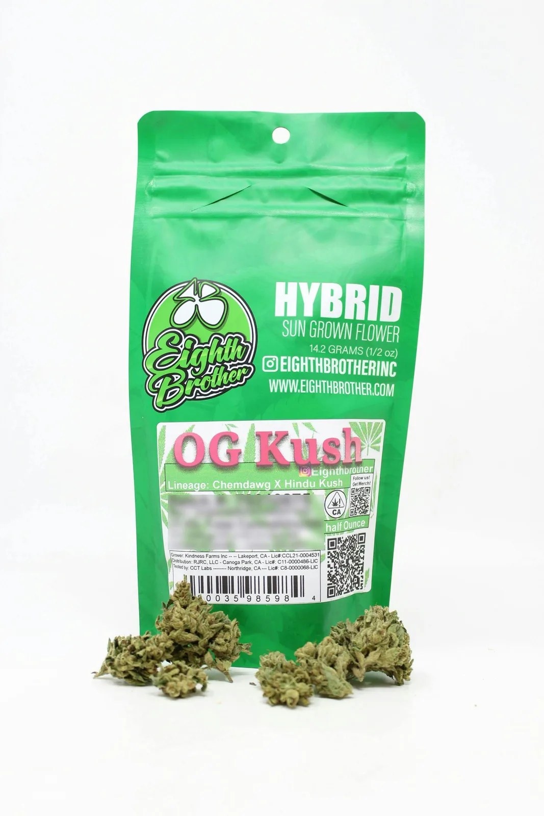 Eighth Brother | OG Kush | Big Buds | 14g