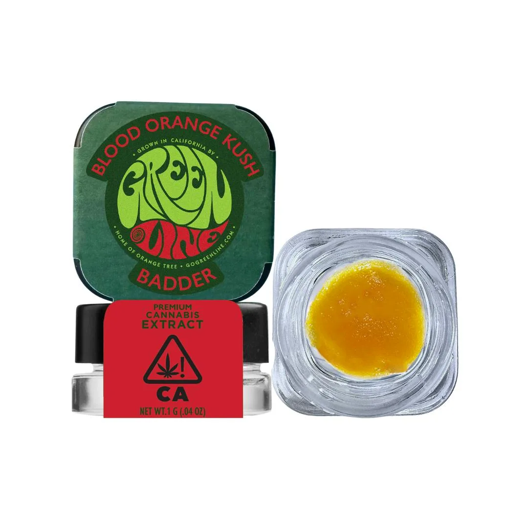 Greenline | Blood Orange Kush | Badder | Concentrate | 1g