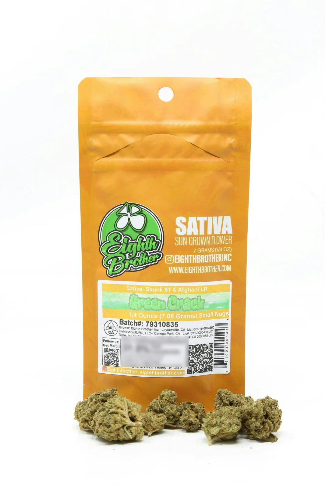 Eighth Brother | Green Crack | Big Buds | 7g