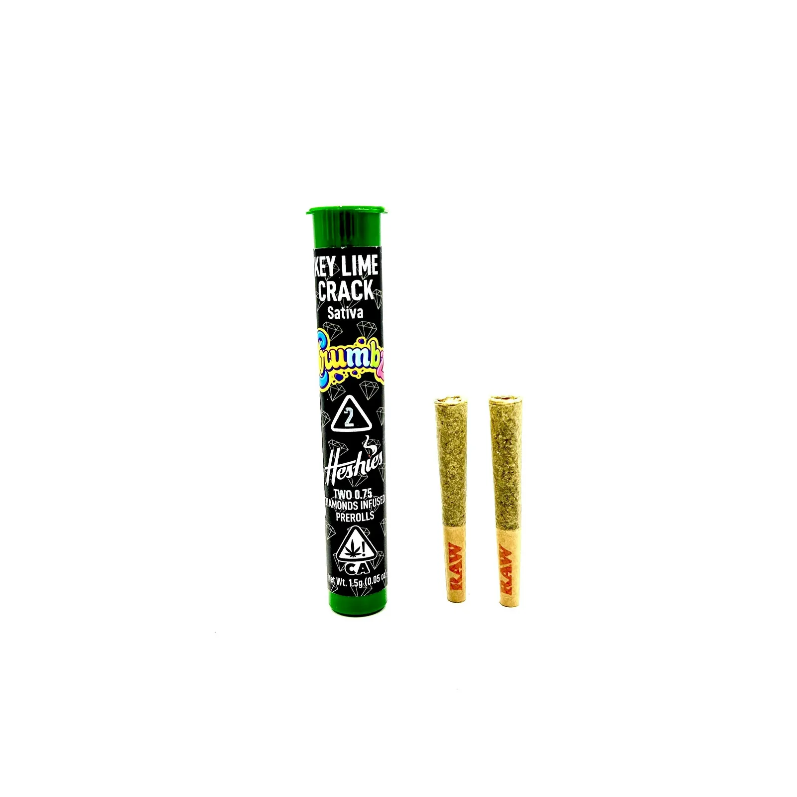 Infused Preroll 2 Pack (1.5g) - Key Lime Crack