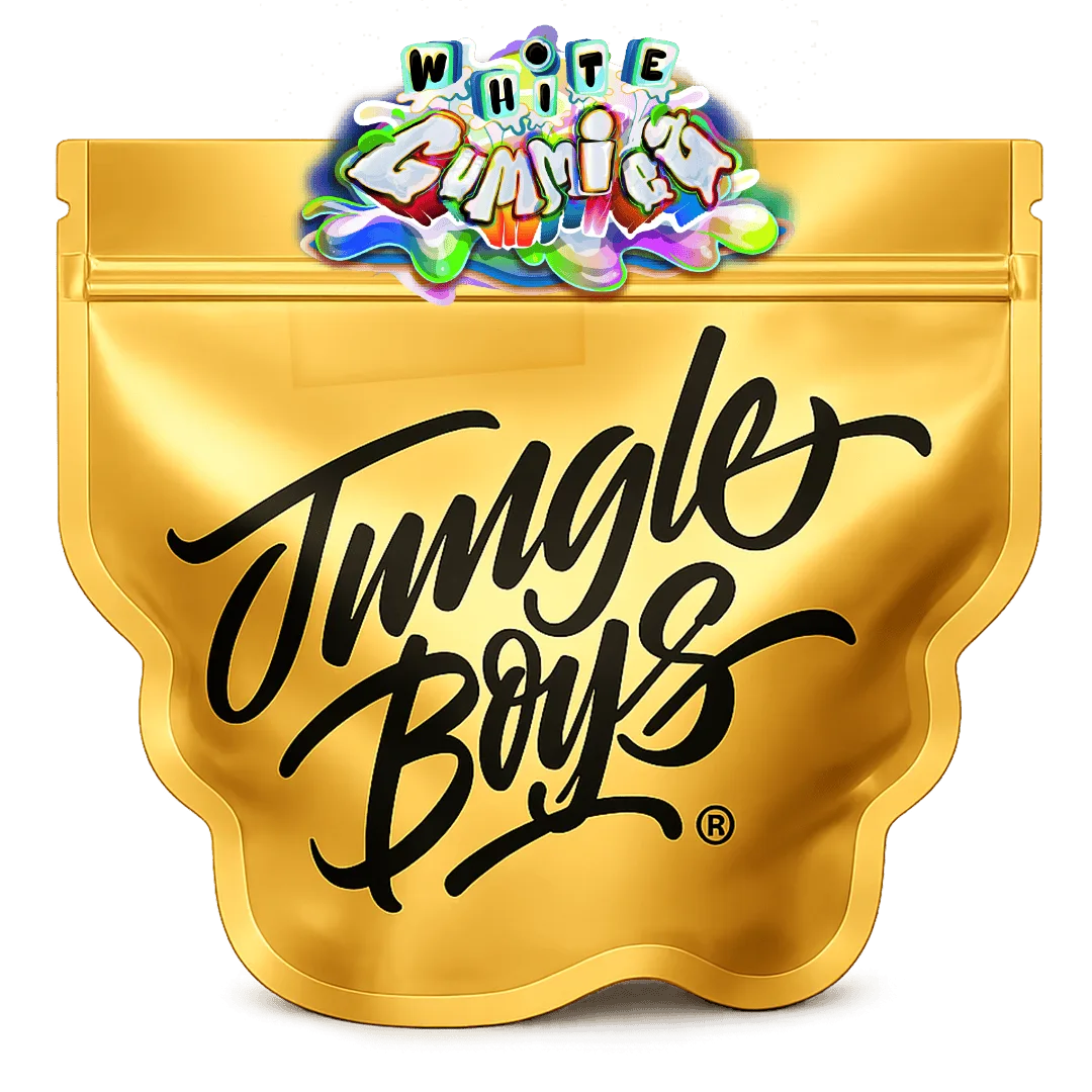Jungle Boys | White Gummiez - 3.5g Gold Mylar
