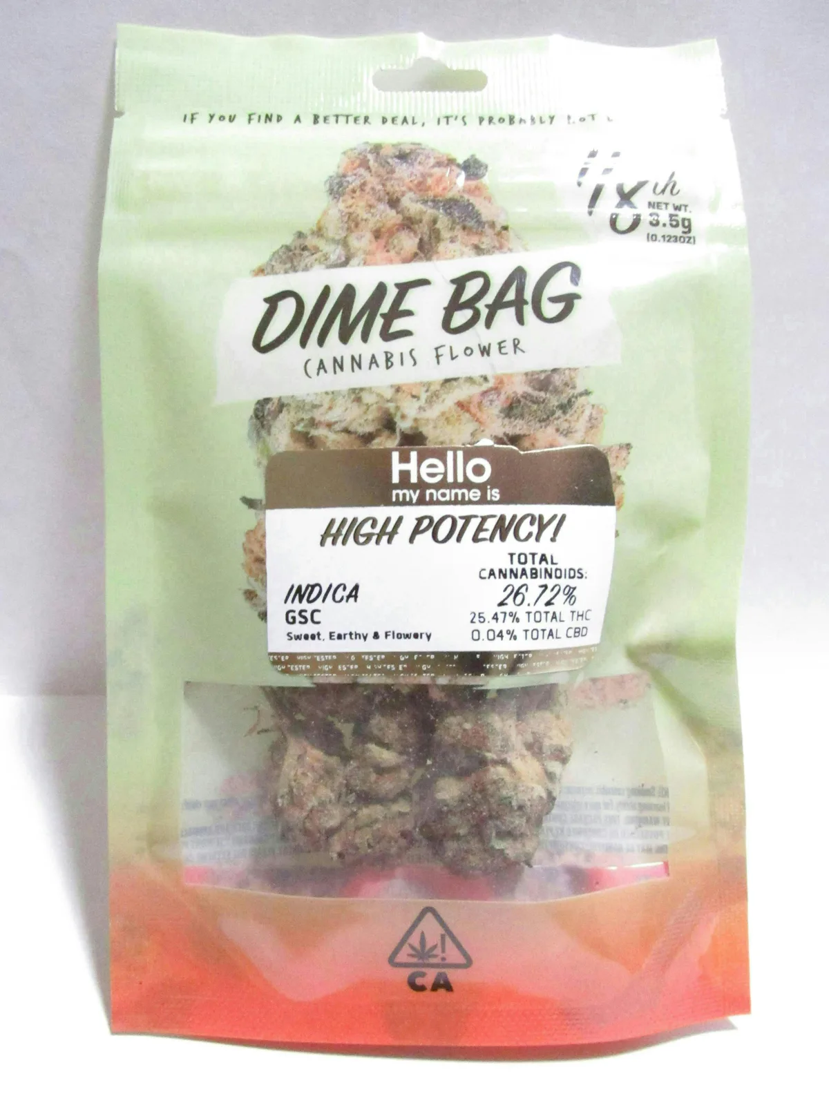 Dime Bag | GSC | Big Buds | 3.5g