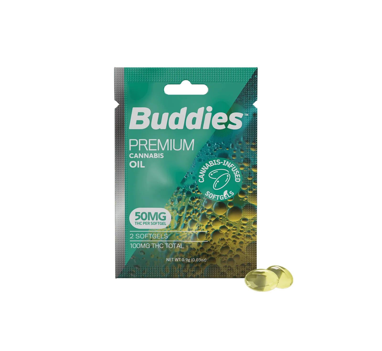 THC 50mg Capsule 2pc