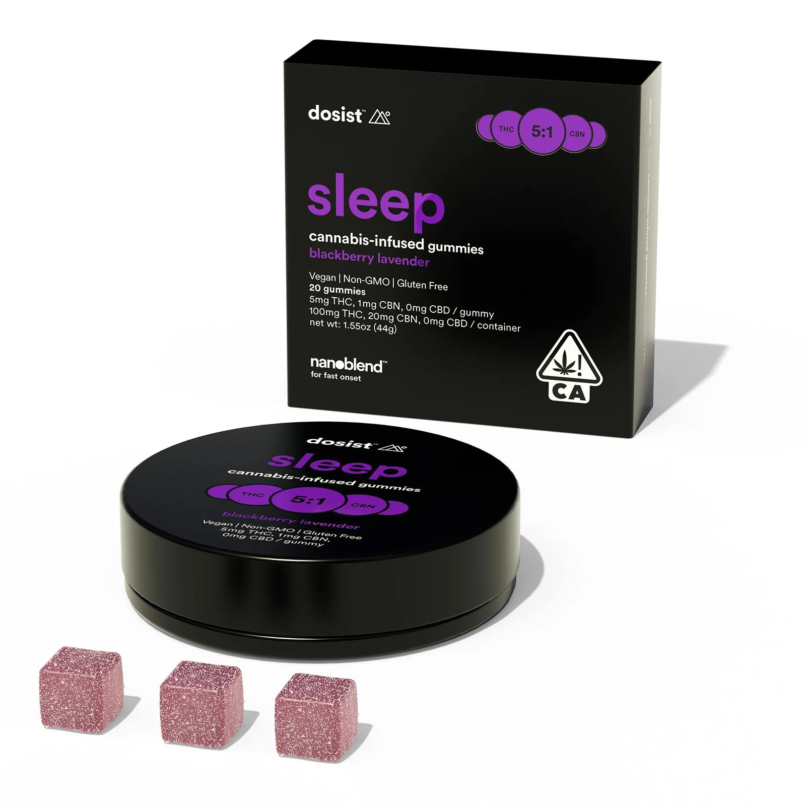 sleep blackberry lavender by dosist