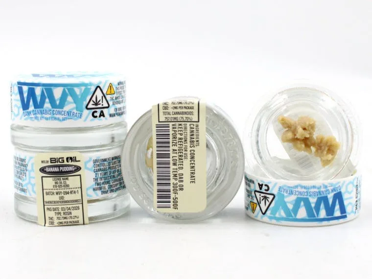 WVY - Banana Pudding - Rosin