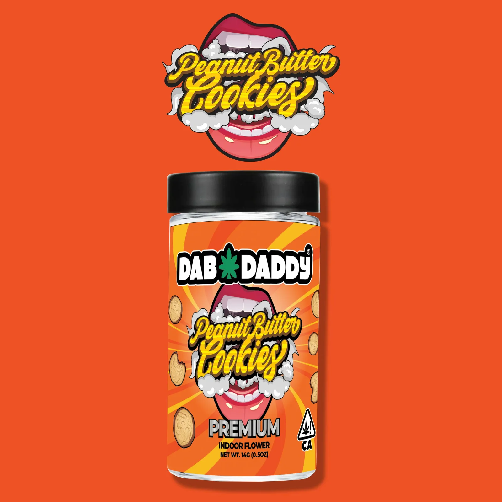 Peanut Butter Cookies Flower Dab Daddy® 14g Premium Indoor Flower