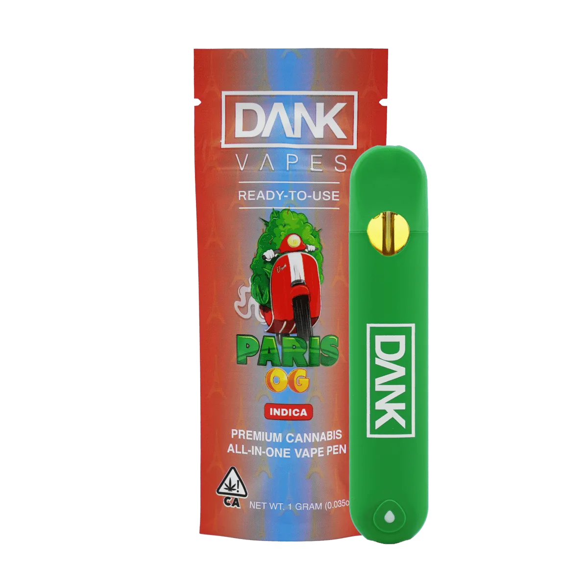 PARIS OG - 1G ALL-IN-ONE DISPOSABLE VAPE PEN