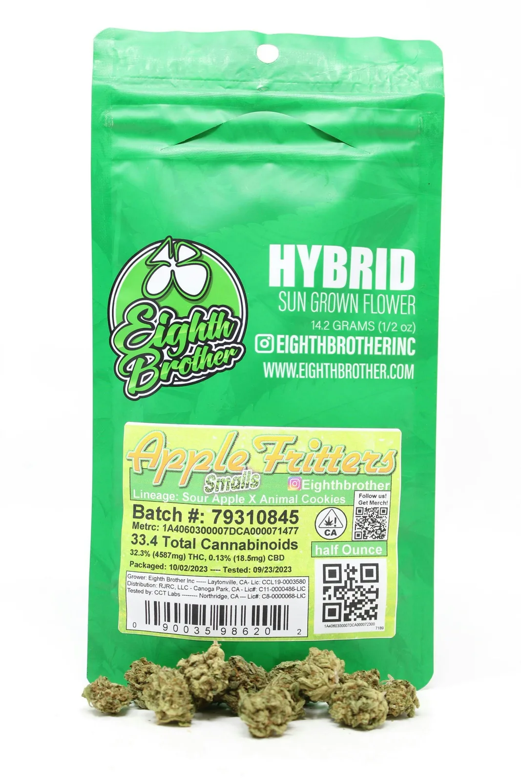 Eighth Brother | Apple Fritters | Smalls | 14g