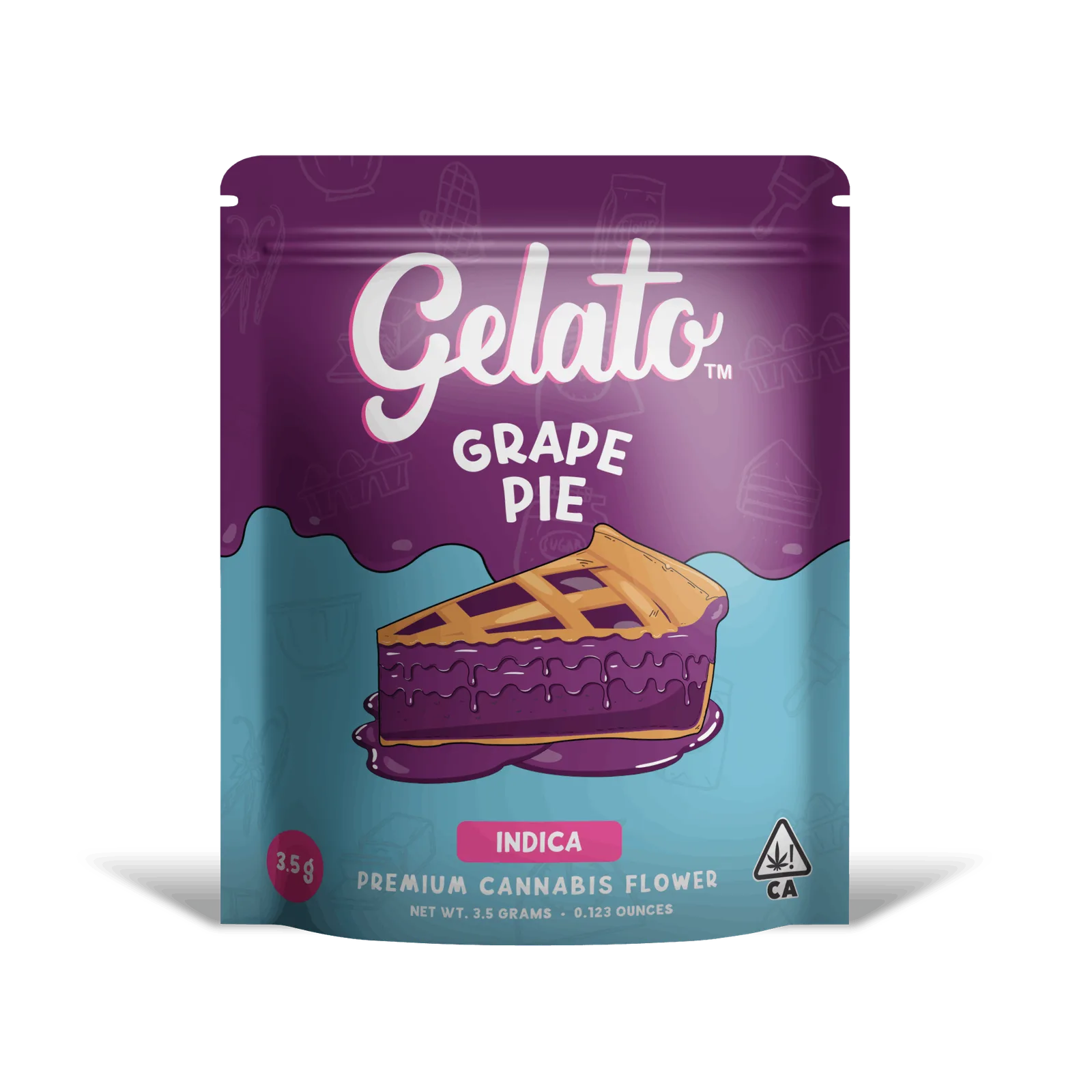 Grape Pie 1/8