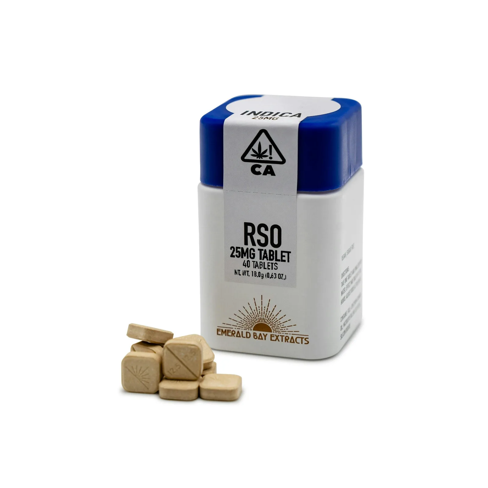 Gush Mints | 25mg Tablet | 1000mg Package | Indica | RSO